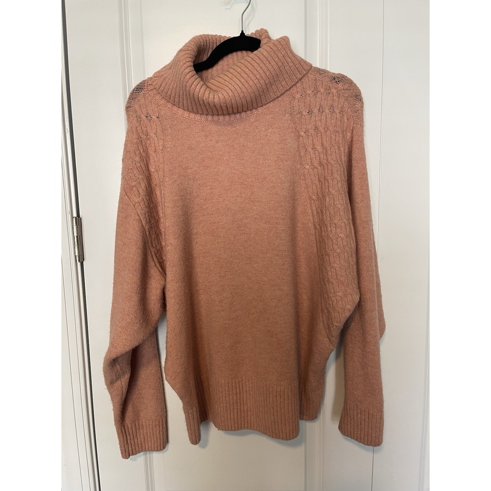 Topshop‎ Women Pink Turtleneck Sweater 6